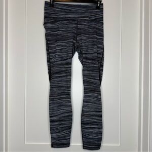 Lululemon black Train Times 7/8 Pant leggings size 8